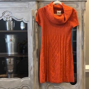 Orange 🍊 Sweater Dress